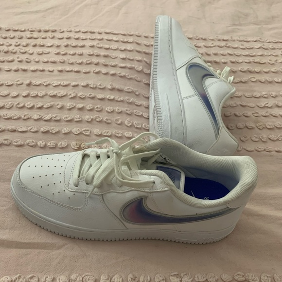 Nike Air Force 1 low oversized swoosh white racer blue - Picture 5 of 7